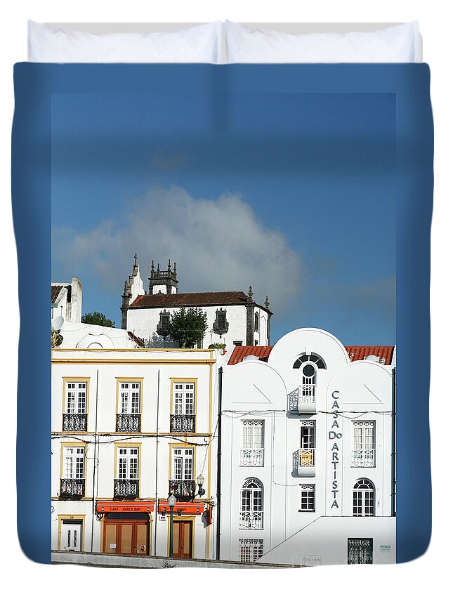 Ponta Delgada Duvet Cover featuring the photograph Ponta Delgada - Azores #6 by Gaspar Avila