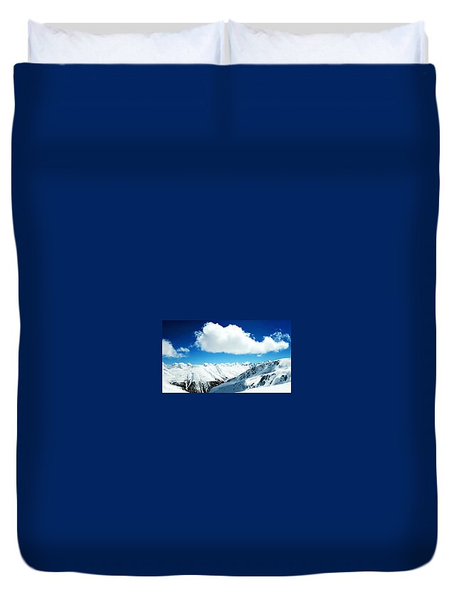 Mountain Duvet Cover featuring the photograph Mountain #62 by Jackie Russo