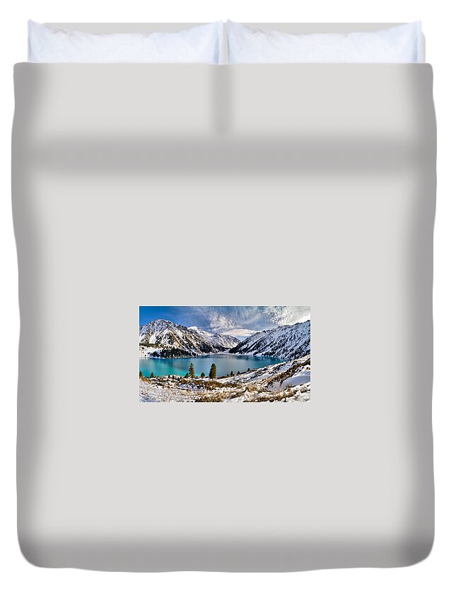Mountain Duvet Cover featuring the photograph Mountain #65 by Jackie Russo