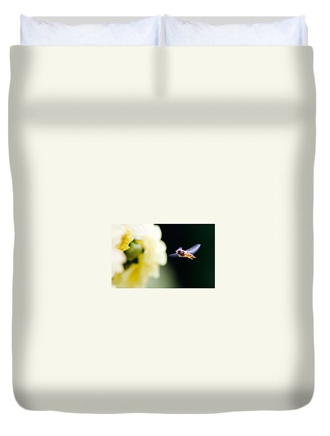 Insect Duvet Cover featuring the digital art Insect #7 by Maye Loeser