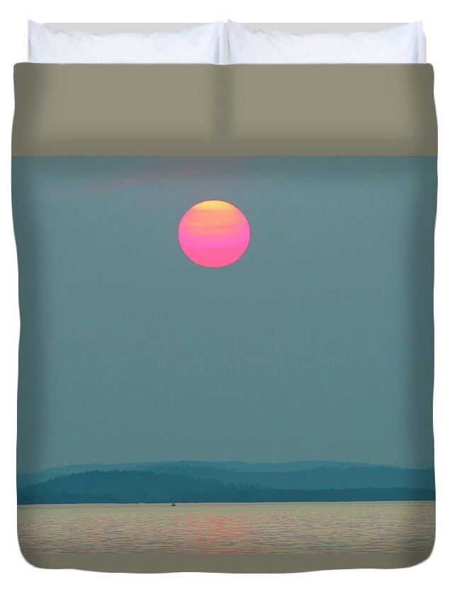 Wolfeboro Duvet Cover featuring the photograph Wolfeboro NH #71 by Donn Ingemie