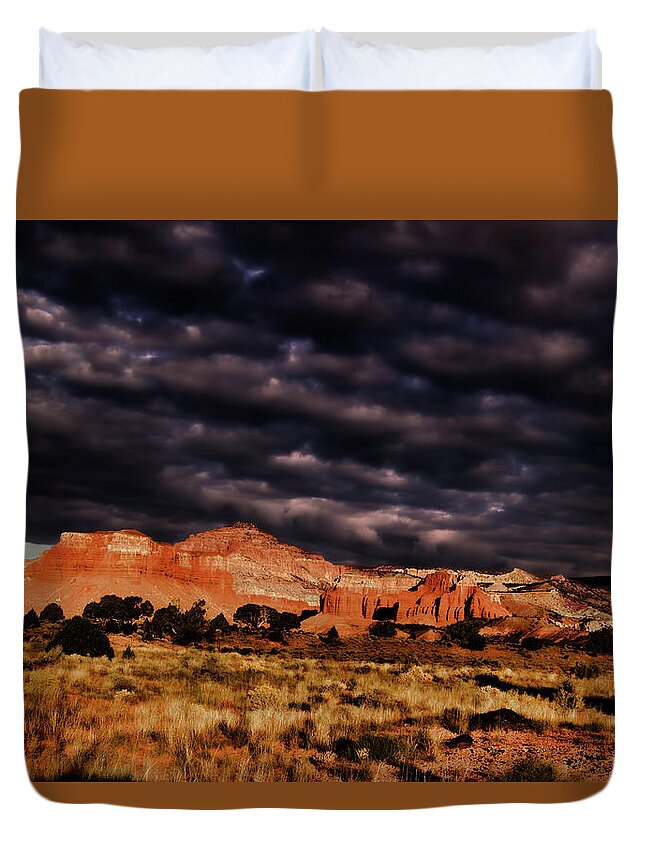 Capitol Reef National Park Duvet Cover featuring the photograph Capitol Reef National Park #711 by Mark Smith