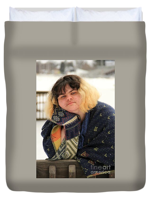  Duvet Cover featuring the photograph 7863a by Mark J Seefeldt