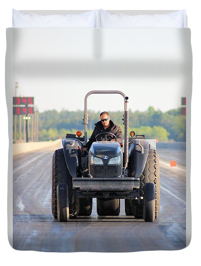 Manufacturers Duvet Cover featuring the photograph Man Cup 08 2016 by JT #9 by Jack Norton