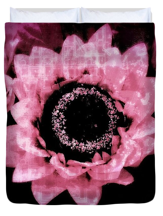 Flower Duvet Cover featuring the photograph A Change In The Story by Andy Rhodes