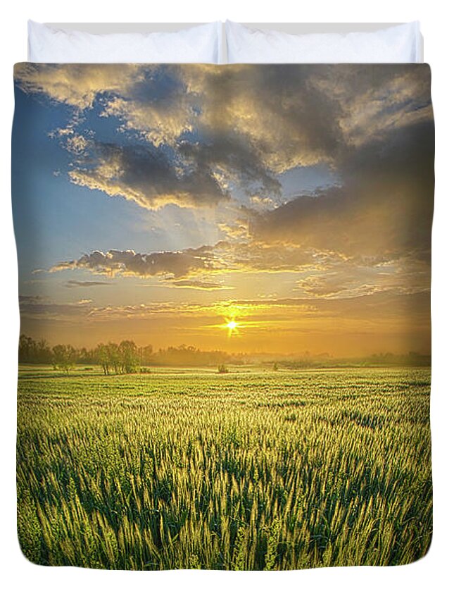 Spring Duvet Cover featuring the photograph A Day in the Life by Phil Koch
