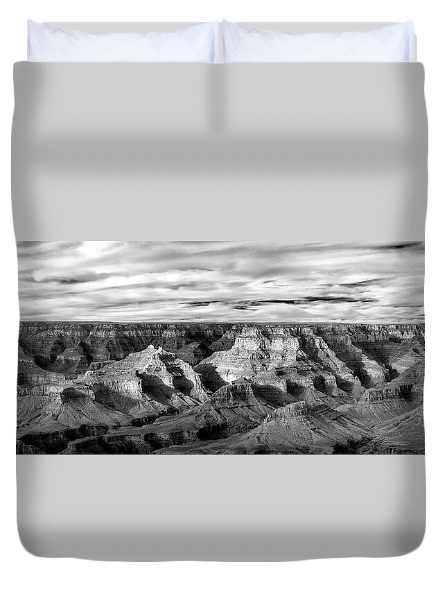 American Duvet Cover featuring the photograph A Maze by Jon Glaser