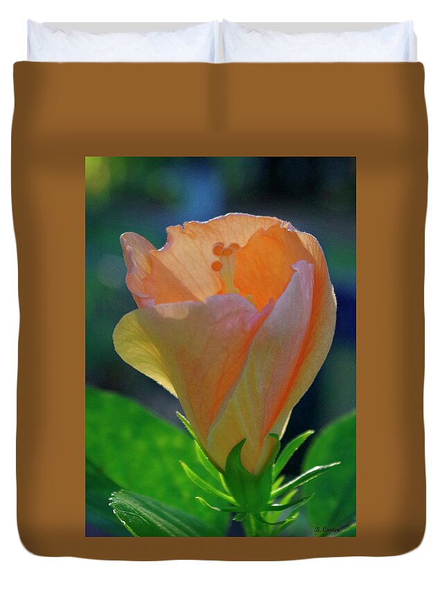 Nature Duvet Cover featuring the photograph A new day. by Bess Carter