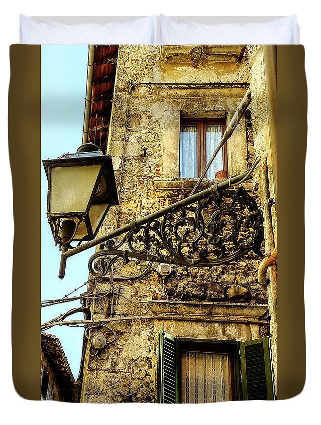 Italy Duvet Cover featuring the photograph A piece of Italy by Alessandro Della Pietra