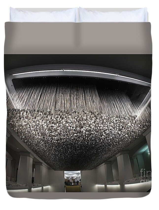 Chicago Duvet Cover featuring the photograph Above and Beyond by David Bearden