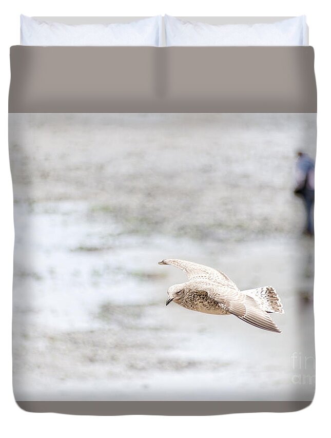 Europe Duvet Cover featuring the photograph Above the Watten Sea 2 by Hannes Cmarits