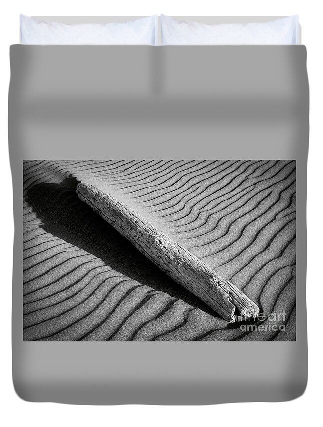 Beach Duvet Cover featuring the photograph Adrift by Parrish Todd