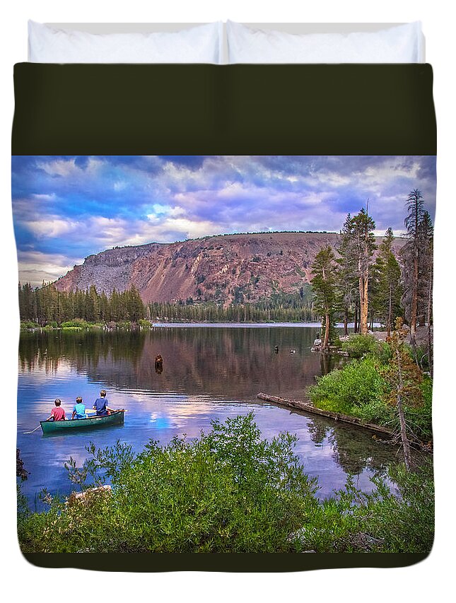 Adventure Duvet Cover featuring the photograph Adventure by Lynn Bauer