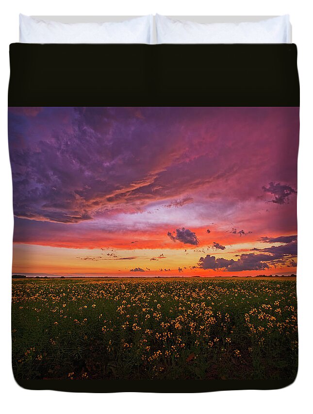 Storm Duvet Cover featuring the photograph After the Storm by Dan Jurak