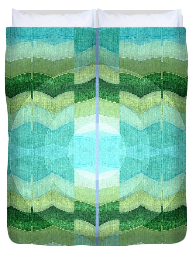 Storm Duvet Cover featuring the mixed media After The Storm by Helena Tiainen