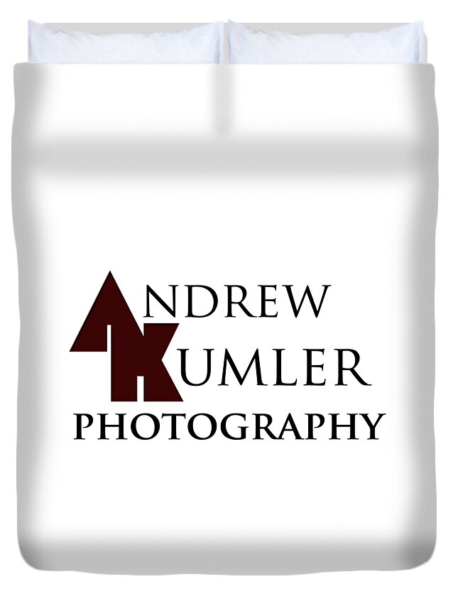  Duvet Cover featuring the photograph AK Photo Logo by Andrew Kumler