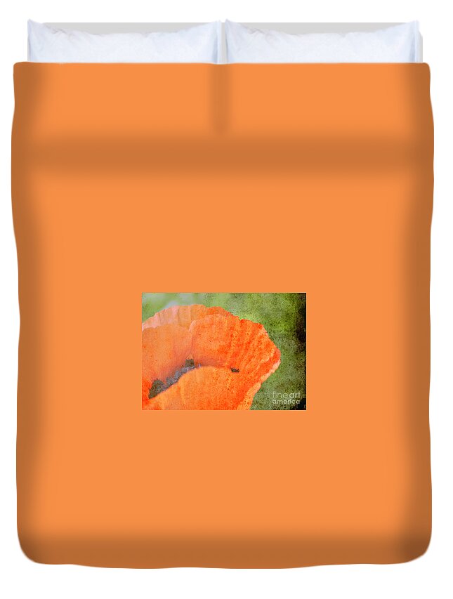 Poppy Duvet Cover featuring the photograph Always by Traci Cottingham