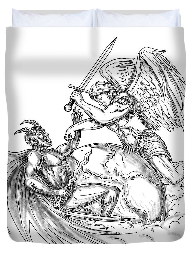 Angel vs Demon Tattoo by leedeeyah on DeviantArt