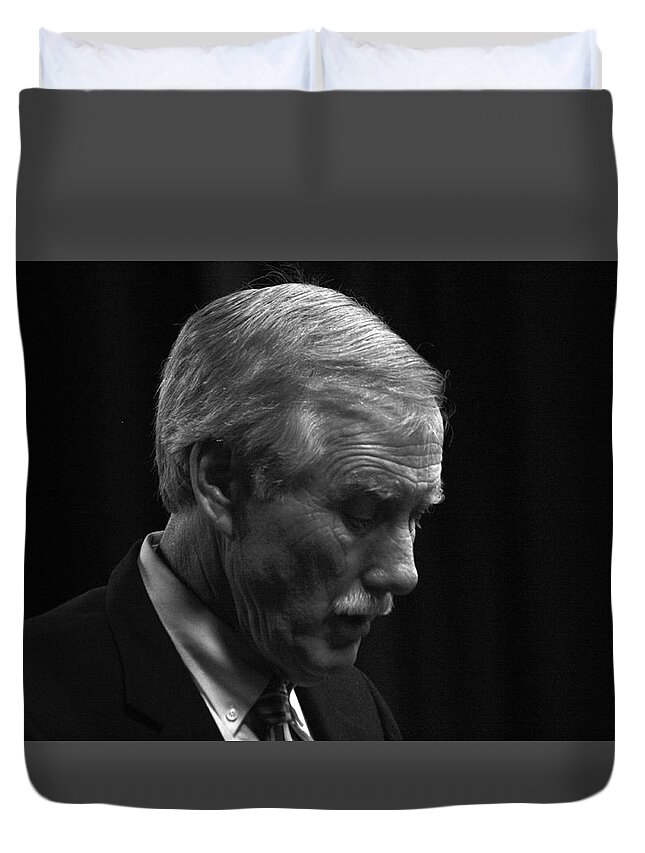 Angus King Duvet Cover featuring the photograph Angus King by John Meader