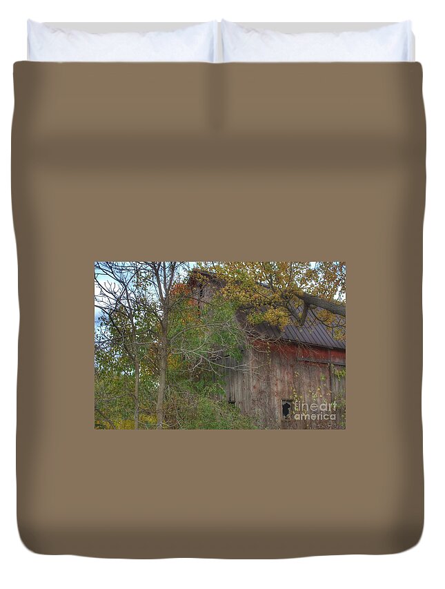 Barn Duvet Cover featuring the photograph 0001 - Annie's Barn I #1 by Sheryl L Sutter