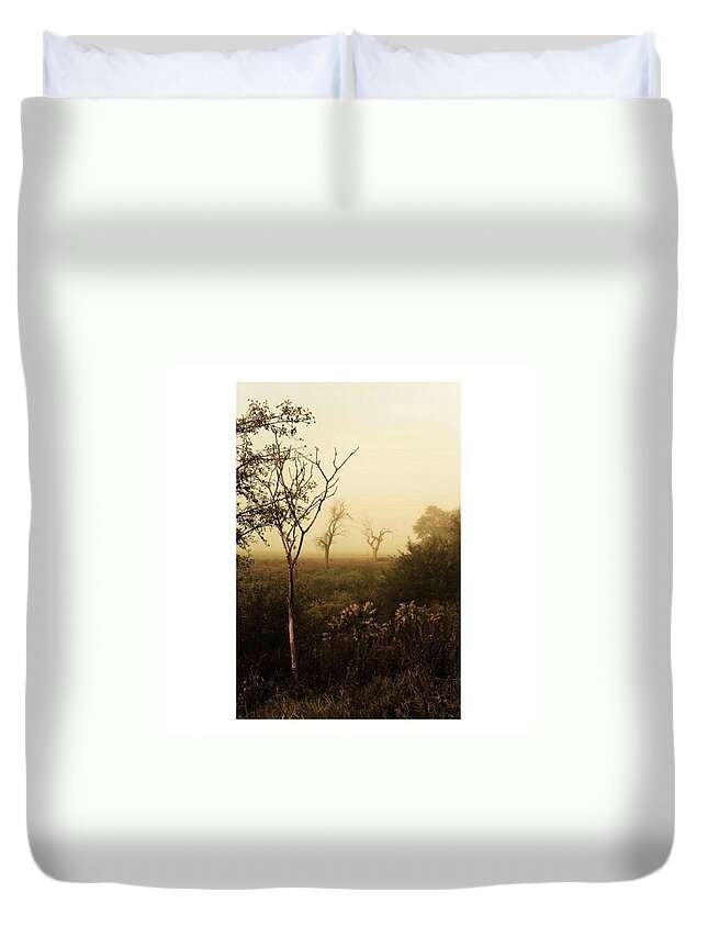 Thuringia Duvet Cover featuring the photograph Another Morning

#autumn #morning by Mandy Tabatt