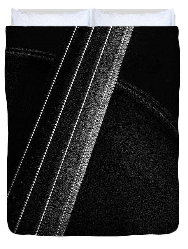 Violin Duvet Cover featuring the photograph Antique Violin 1732.37 by M K Miller