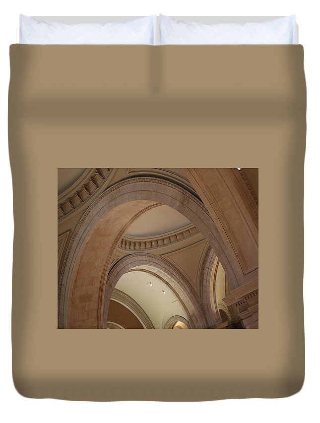 Interior Duvet Cover featuring the photograph Arches Abound by DiDesigns Graphics