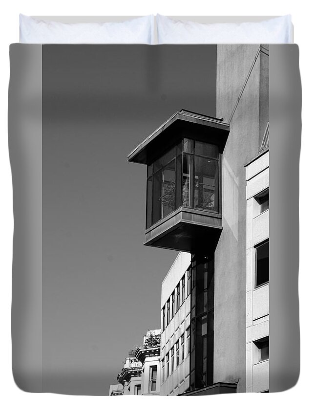 Modern Duvet Cover featuring the photograph Architecture by Pedro Fernandez