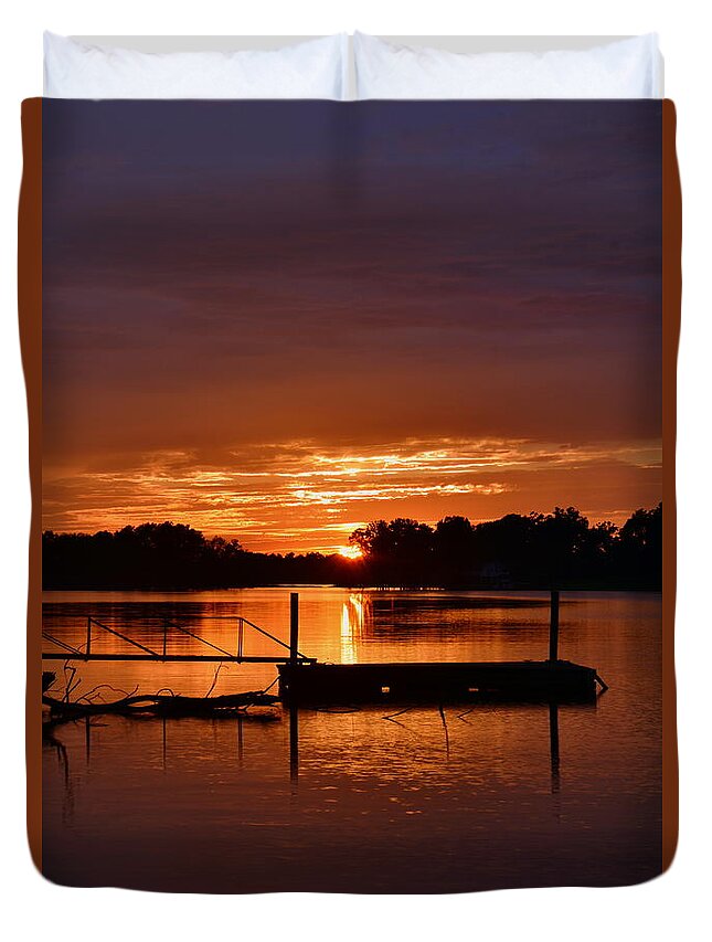 Arise My Love Duvet Cover featuring the photograph Arise My Love by Lisa Wooten