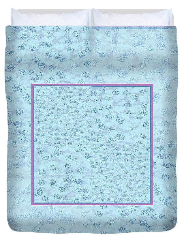 Urban Duvet Cover featuring the digital art 094 Clouds by Cheryl Turner