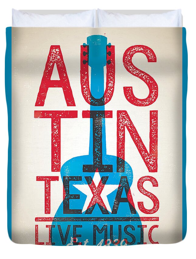 Keep Austin Weird Duvet Covers Fine Art America