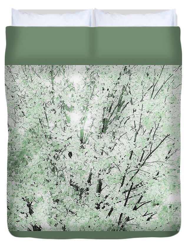 Trees Duvet Cover featuring the photograph Tree of Autumn1 by Merle Grenz
