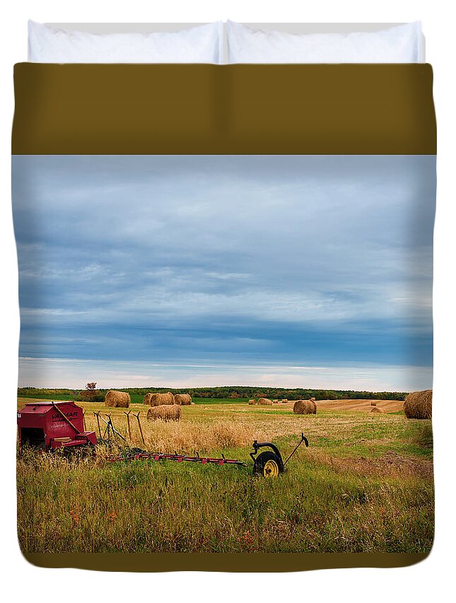 Sickle Duvet Cover featuring the photograph Autumn Mood Part II by Nebojsa Novakovic