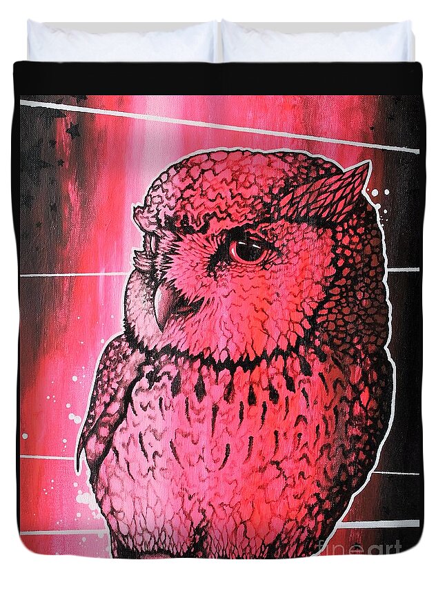 Baboos Owl Cover for Sale by Dan