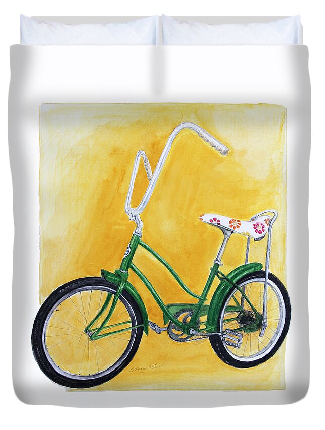 Banana Bike Duvet Cover For Sale By Tanya Petruk