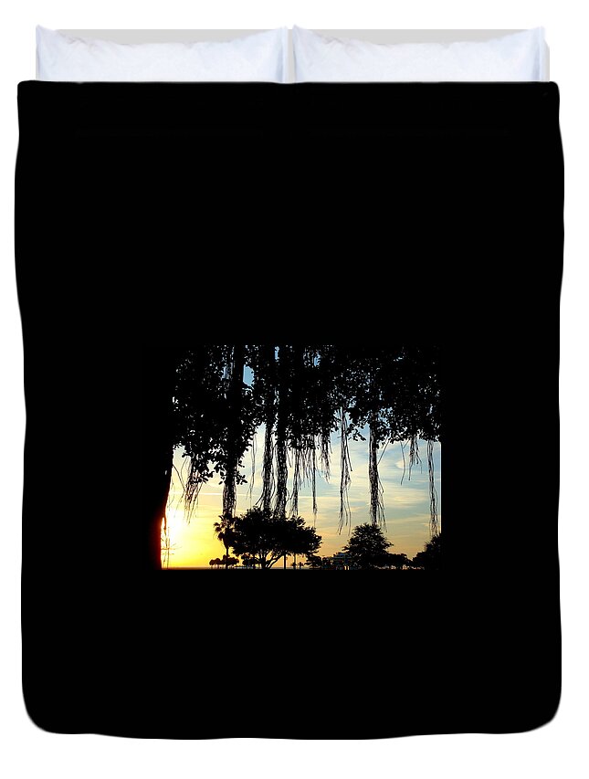 Banyan Tree Duvet Cover featuring the photograph Banyan Tree by Julie Pappas