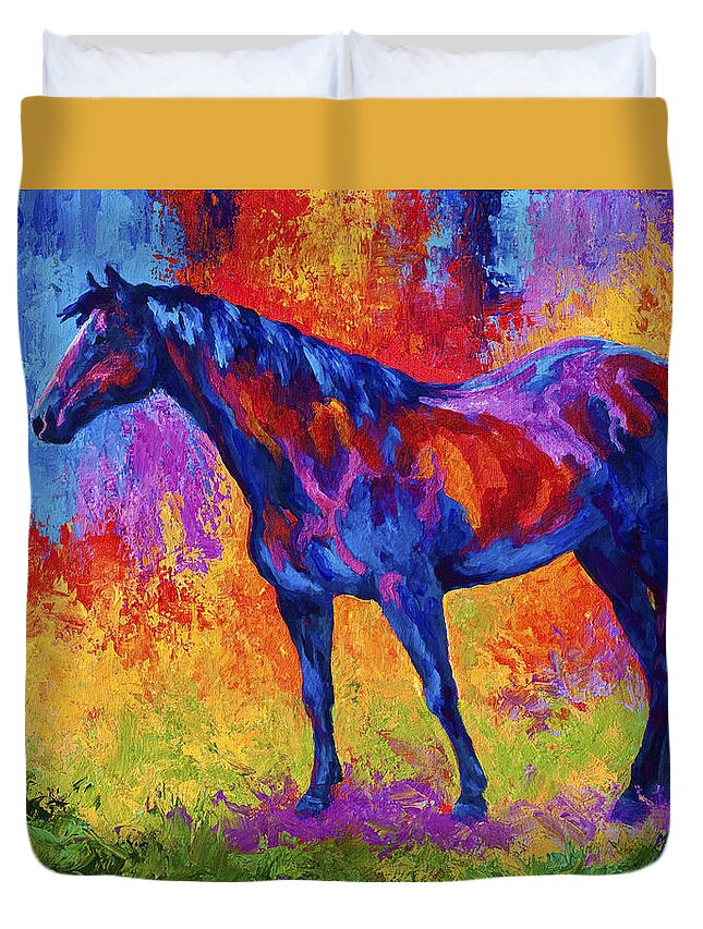Bay Mare Ii Duvet Cover For Sale By Marion Rose