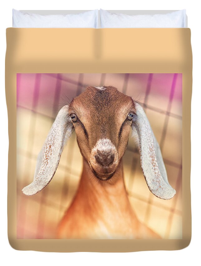 Baby Duvet Cover featuring the photograph Beautiful Taffy by TC Morgan