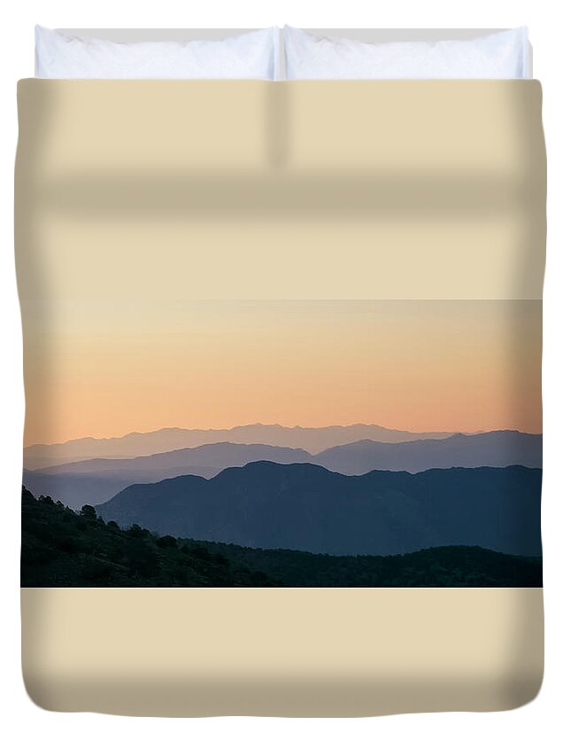 Sunrise Duvet Cover featuring the photograph Before Sun-up by Albert Seger