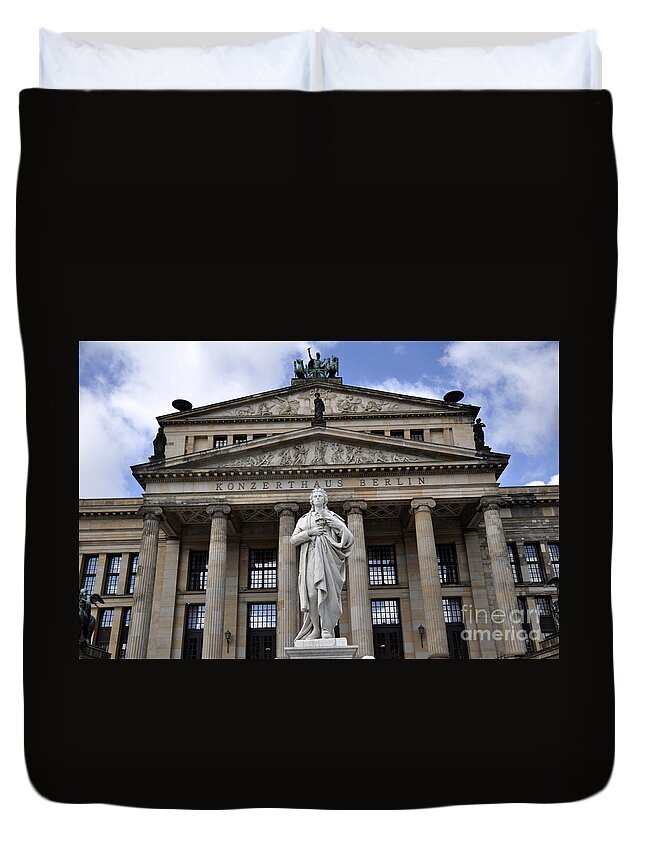 Berlin Duvet Cover featuring the photograph Berlin 4 by Andrew Dinh