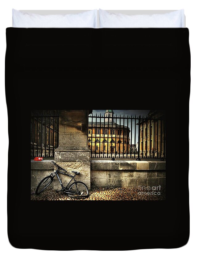 Bike Duvet Cover featuring the photograph Bike by Yhun Suarez