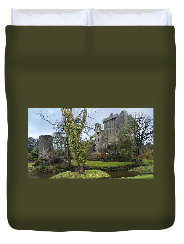 Ireland Duvet Cover featuring the photograph Blarney Castle 3 by Mike McGlothlen