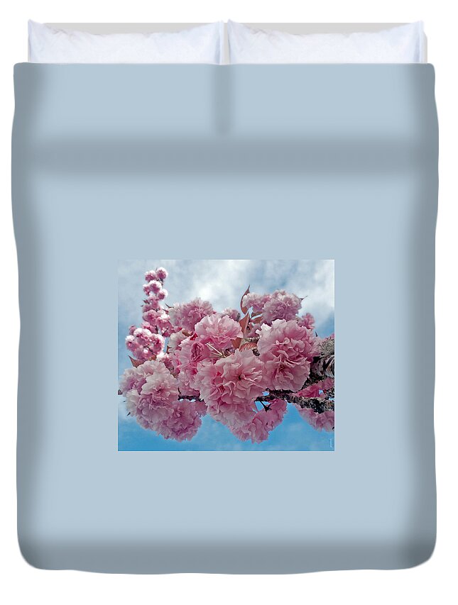 Blossom Duvet Cover featuring the photograph Blossom Bliss by Gwyn Newcombe