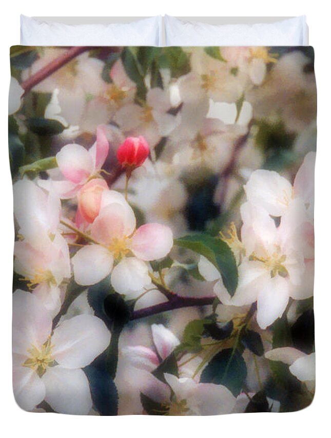 Flower Duvet Cover featuring the photograph Blossom by Sam Davis Johnson