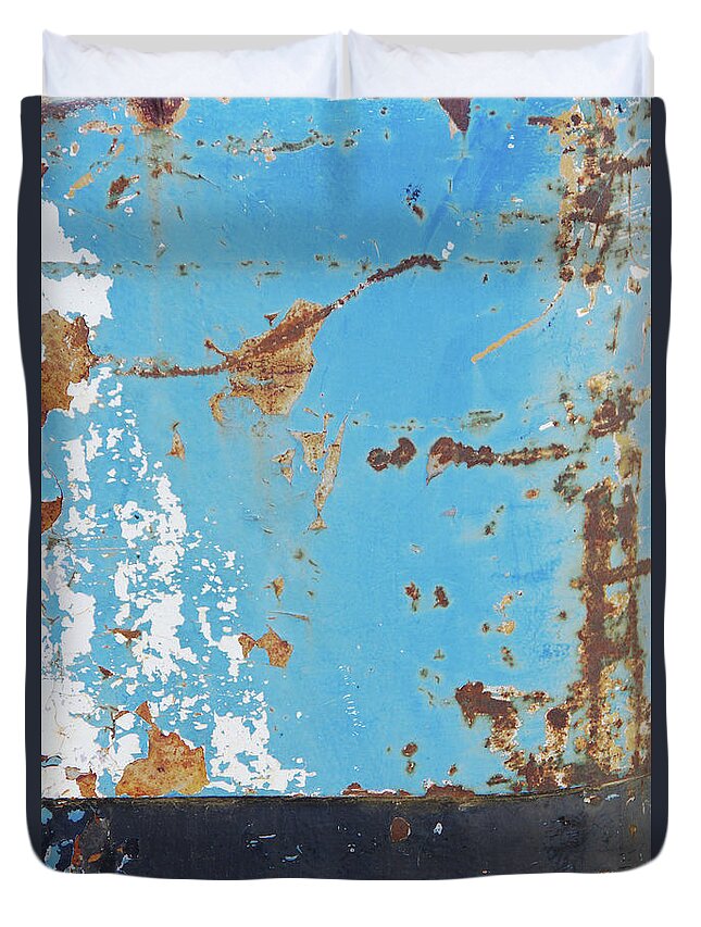 Blue Rust Duvet Cover For Sale By Stefanie Harrington
