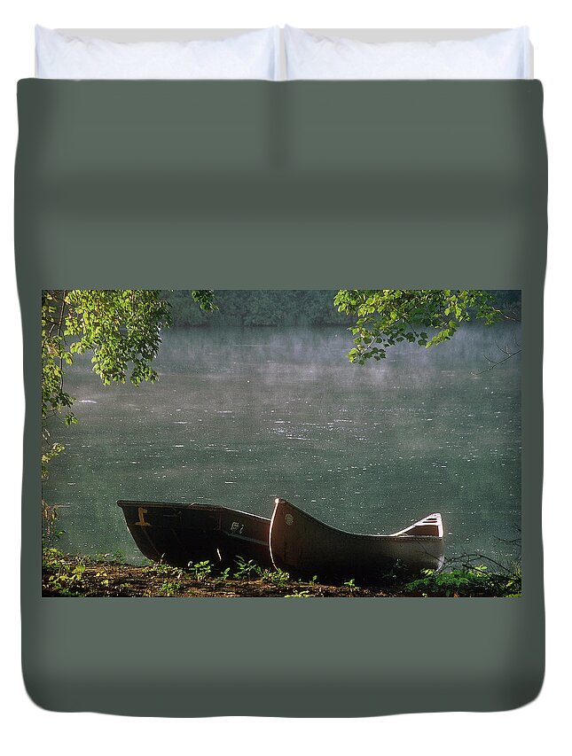 Natchez Duvet Cover featuring the photograph Boats - Natchez by DArcy Evans
