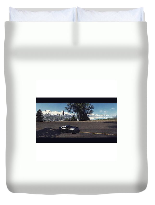 F12 Duvet Cover featuring the photograph Can You Guys Give Me Some Feedback? by Hannes Lachner