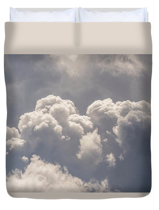 California Duvet Cover featuring the photograph Canyons in the Clouds by Robert Potts