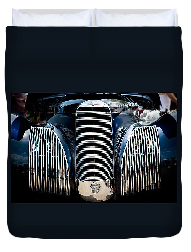 Car Duvet Cover featuring the photograph Car no.13 - Cadillac by Niels Nielsen