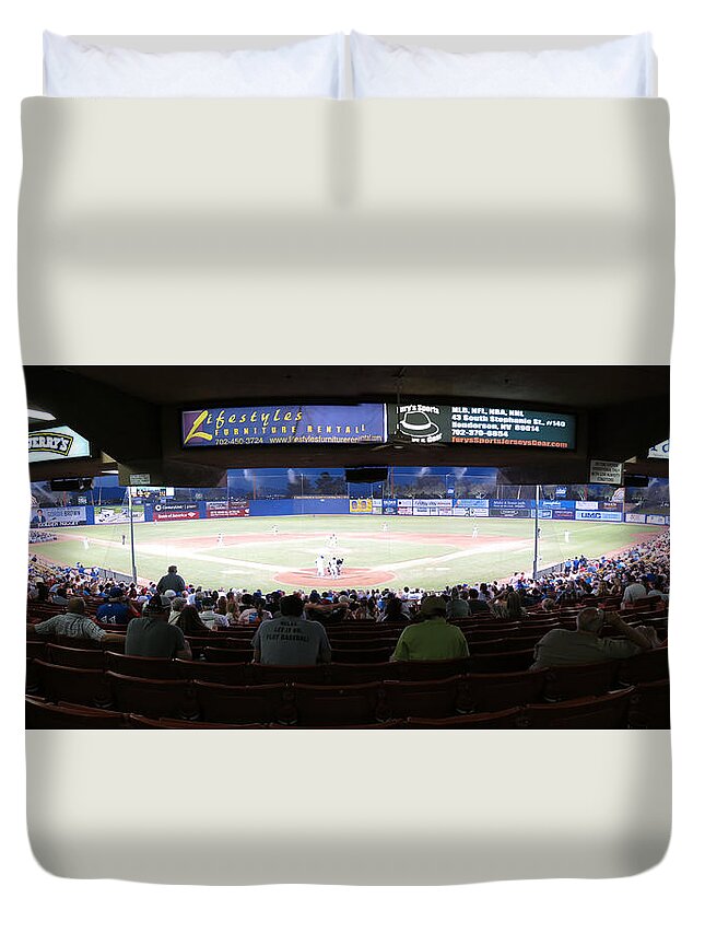  Duvet Cover featuring the photograph Cashman by Carl Wilkerson